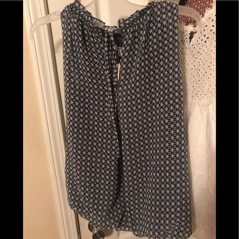 Max Studio drawstring blouse